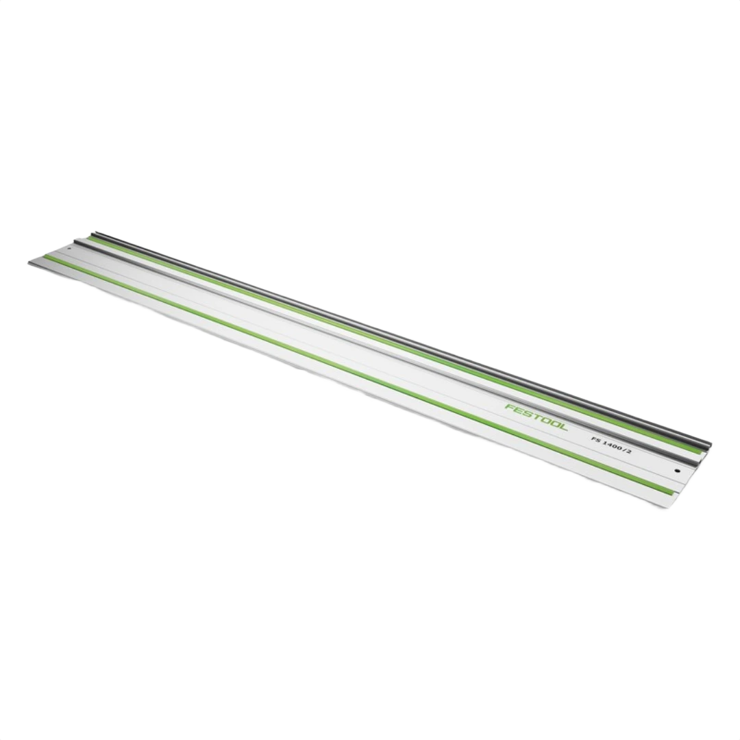 75-inch Festool guide rail with integrated splinterguard for precise woodworking and tool accessory use