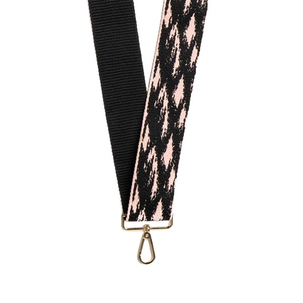 Black and blush embroidered interchangeable strap with gold-tone hardware in Accessories and Bags & Wallets under $50 collection