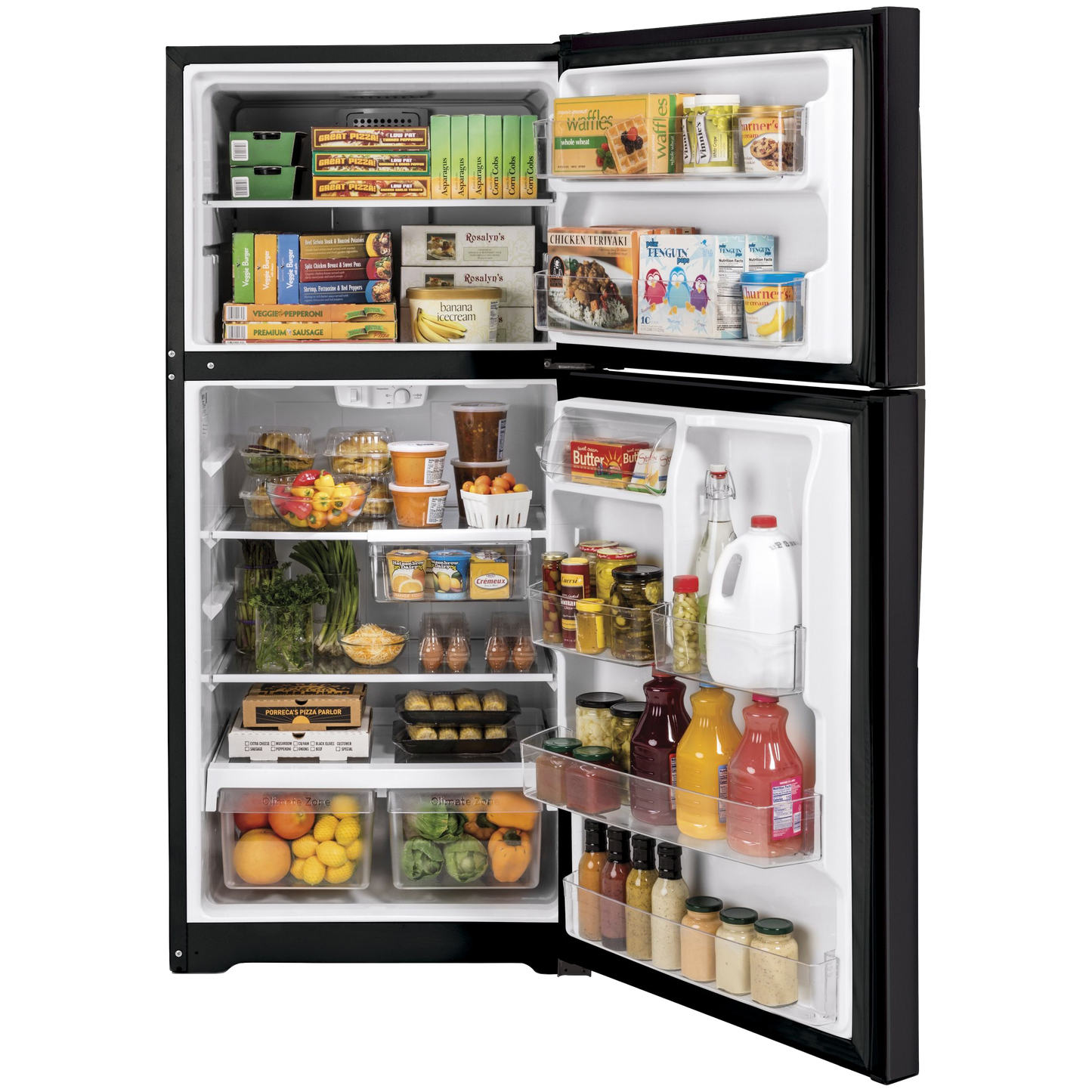 GE® 21.9 Cu. Ft. Garage Ready Top-Freezer Refrigerator