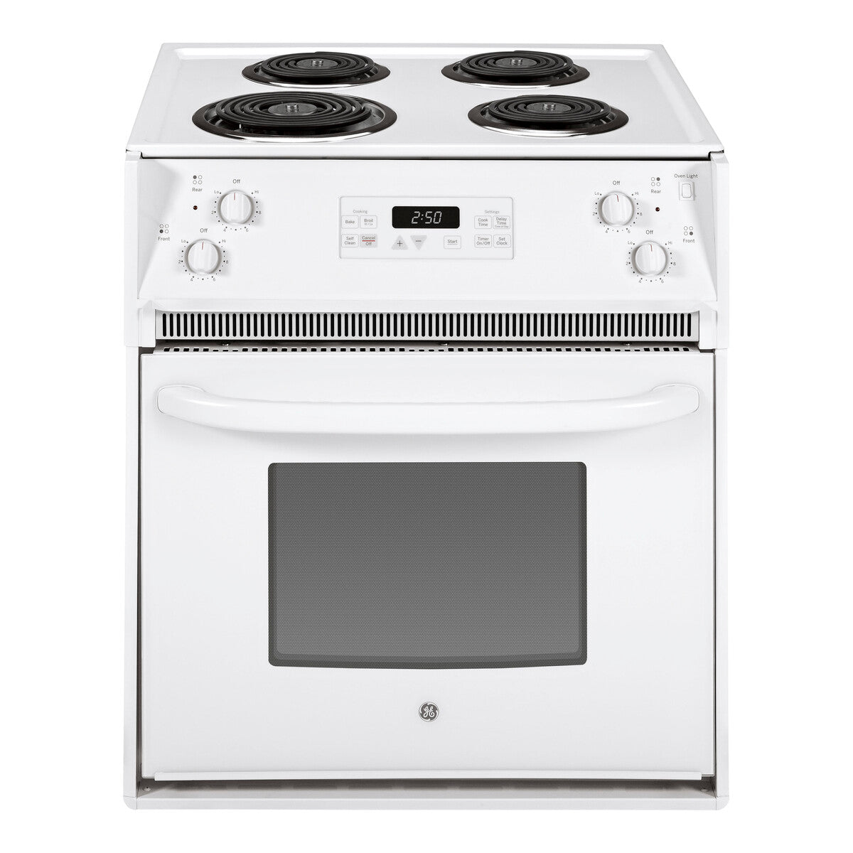 GE® 27" Drop-In Electric Range
