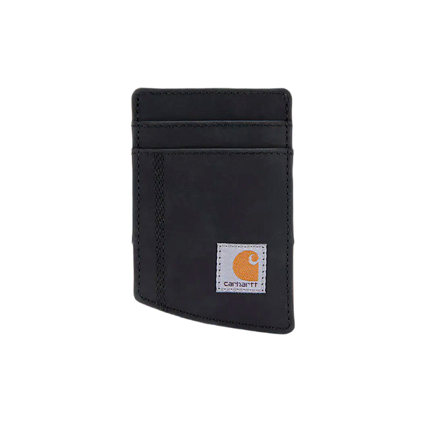 Carhartt Black Saddle Leather RFID Front Pocket Wallet – Hartville