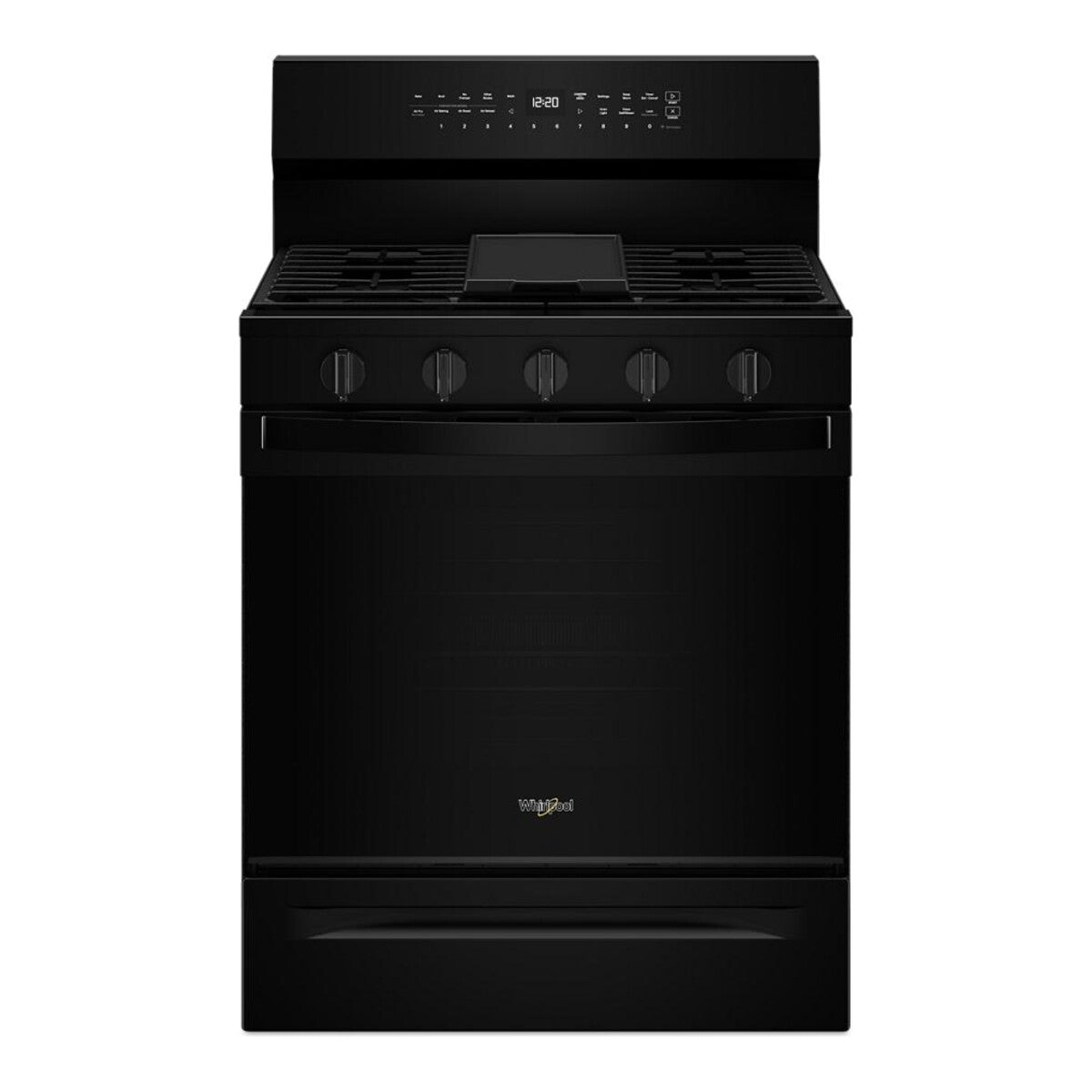 30-inch Smart Gas Range with Air Cooking Technology, No Preheat Air Fry, Steam/Self Clean and High Speed Preheat