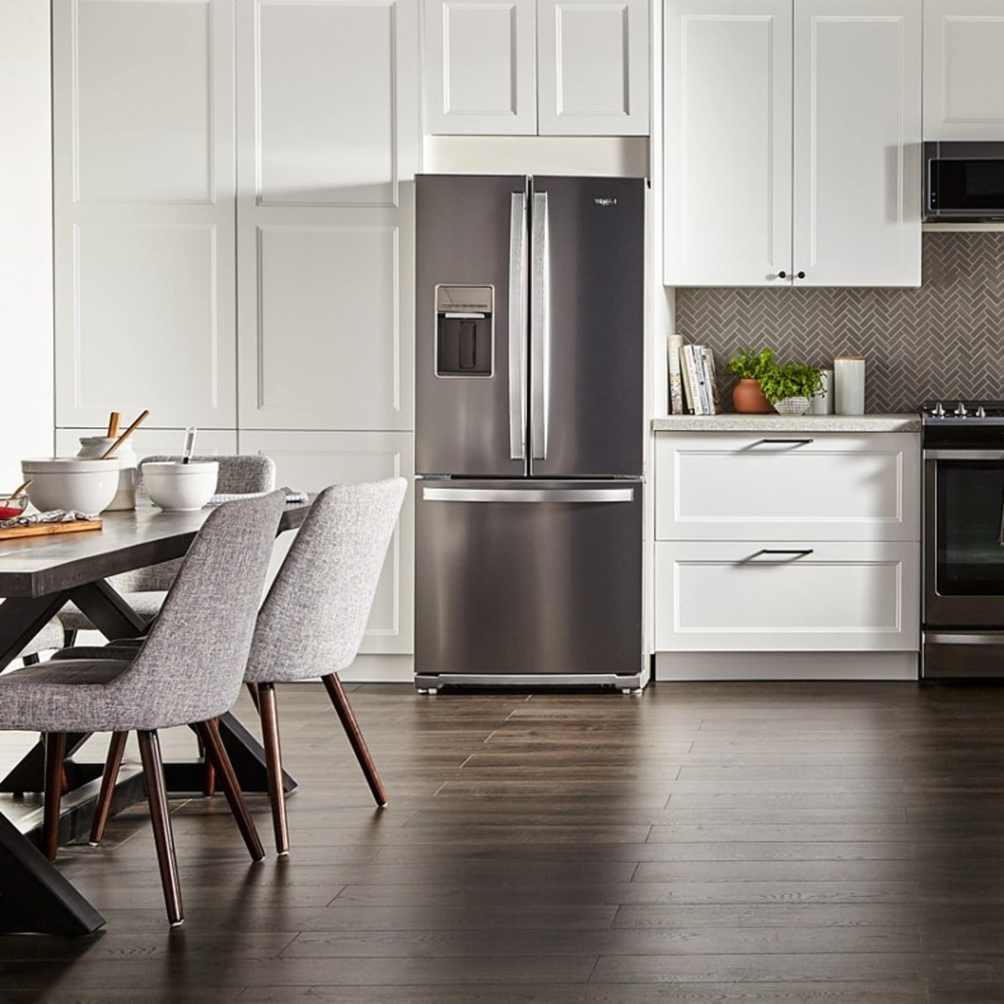 30-inch Wide French Door Refrigerator - 20 cu. ft.
