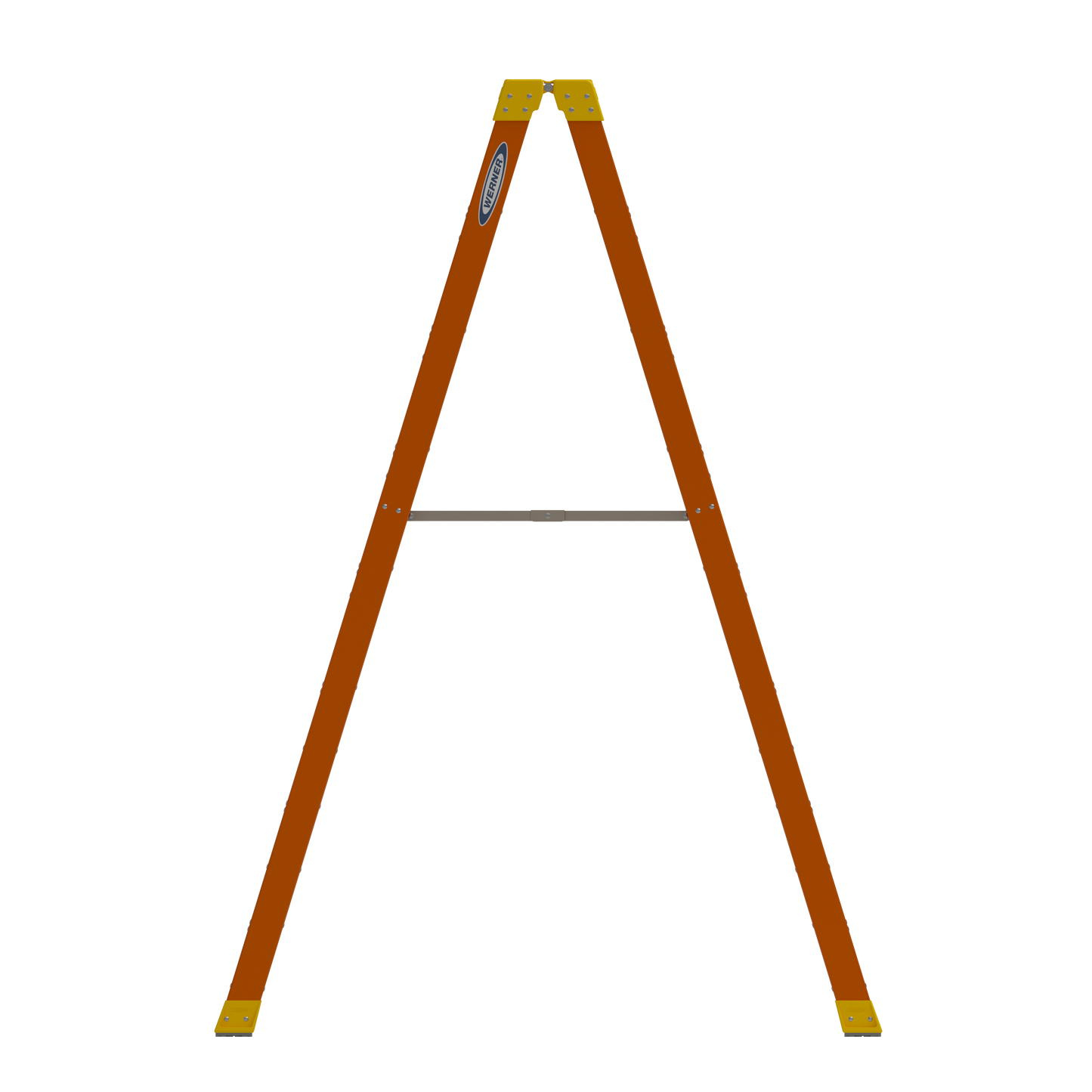 Werner 8 ft. Twin Step Fiberglass Step Ladder