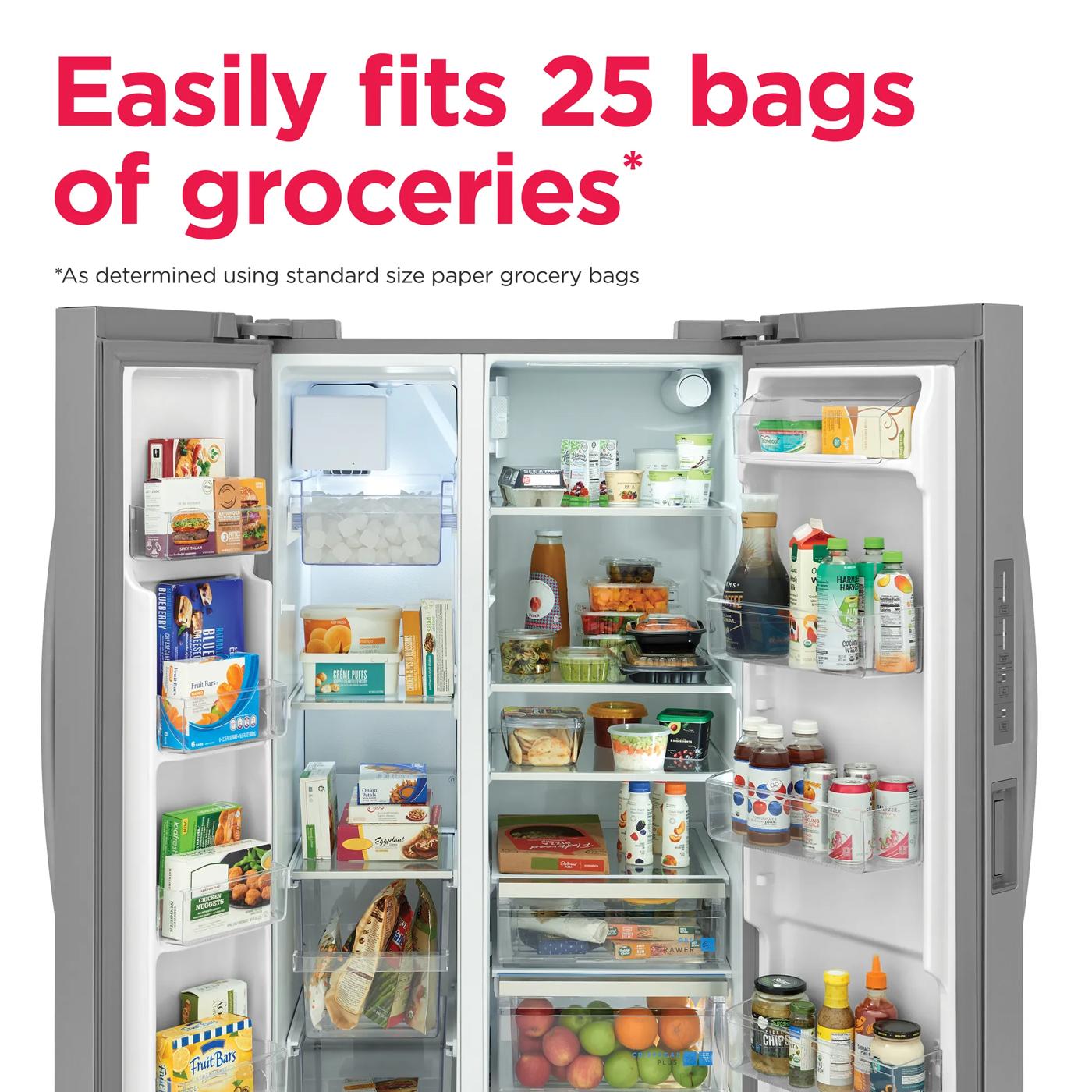 26 Cu. Ft. 36" Standard Depth Side by Side Refrigerator
