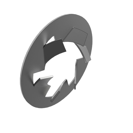 John Deere H143731 12 mm (0.472") Push Nut, 5-Pack