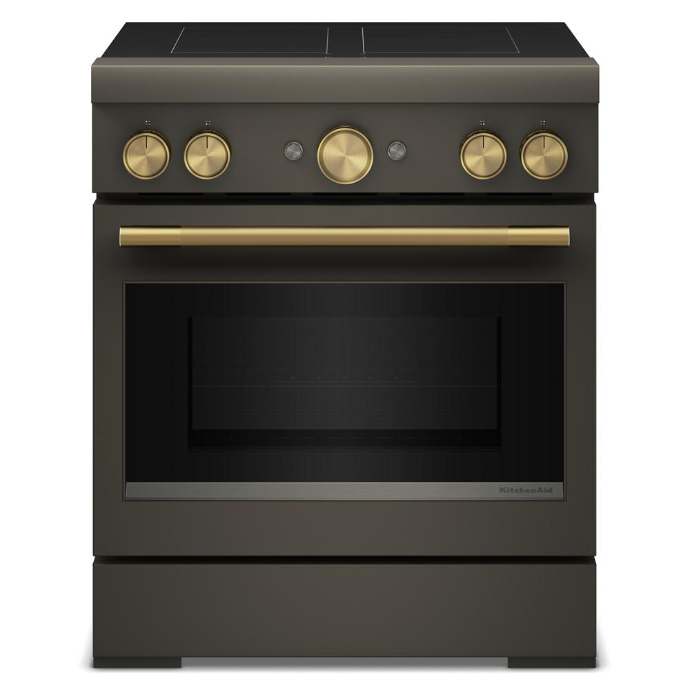 30-Inch 4-Element Induction Freestanding Commercial-Style Range with Air Fry