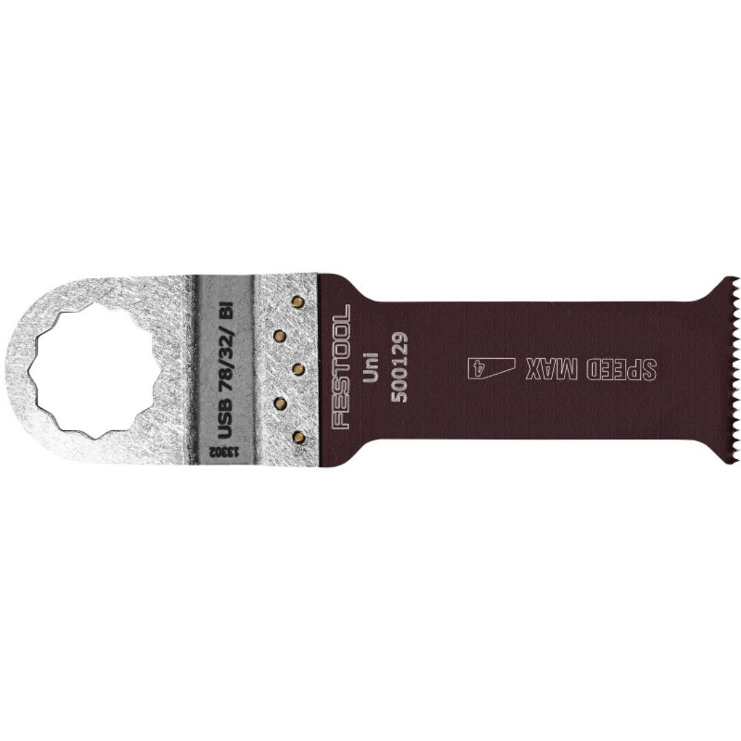 Bi-metal oscillating multi-purpose saw blade designed for woodworking and home improvement tool accessories under $100.