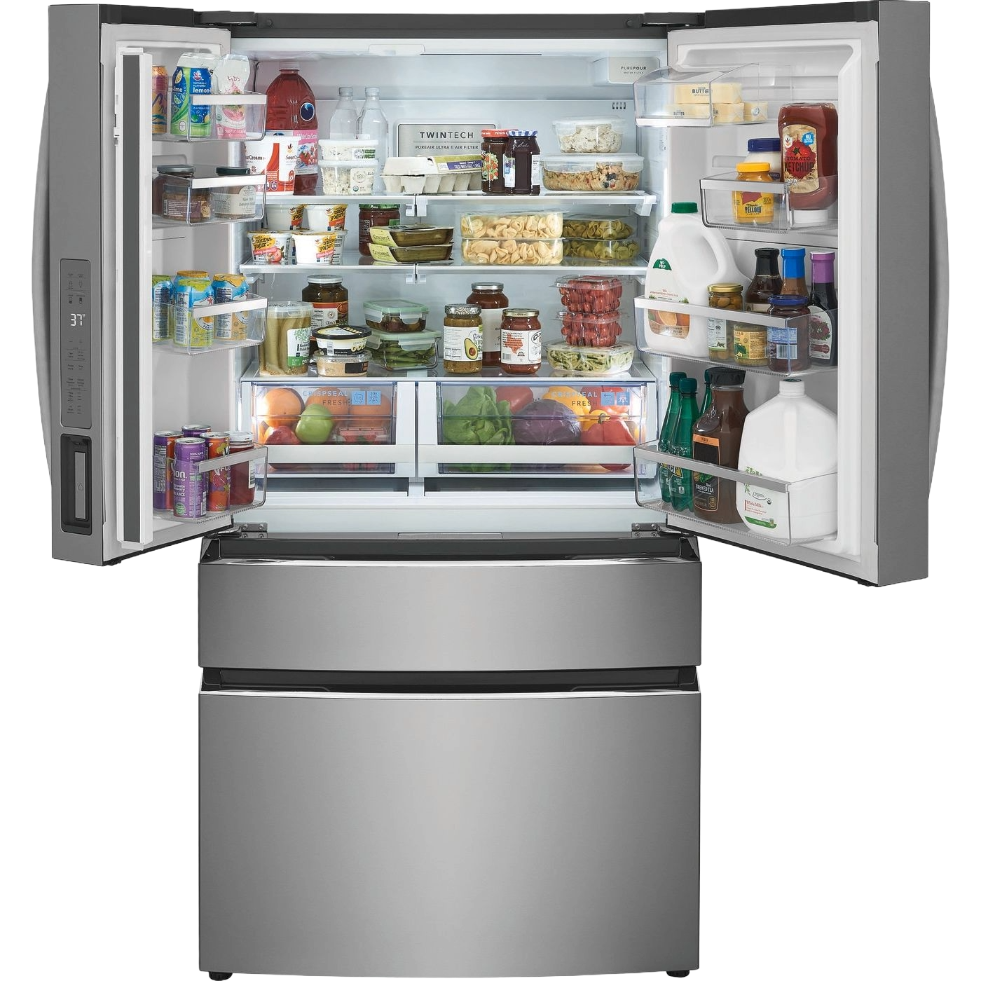 27 Cu. Ft. Standard-Depth 4-Door French Door Refrigerator