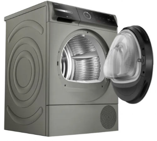 800 Series, Heat Pump Dryer, Pearl Steel