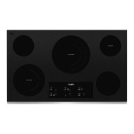 36-inch Electric Ceramic Glass Cooktop with Triple Radiant Element