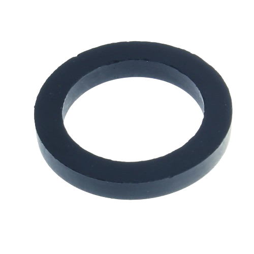 Black rubber washer designed for John Deere parts and accessories in nuts, bolts, and washers collection