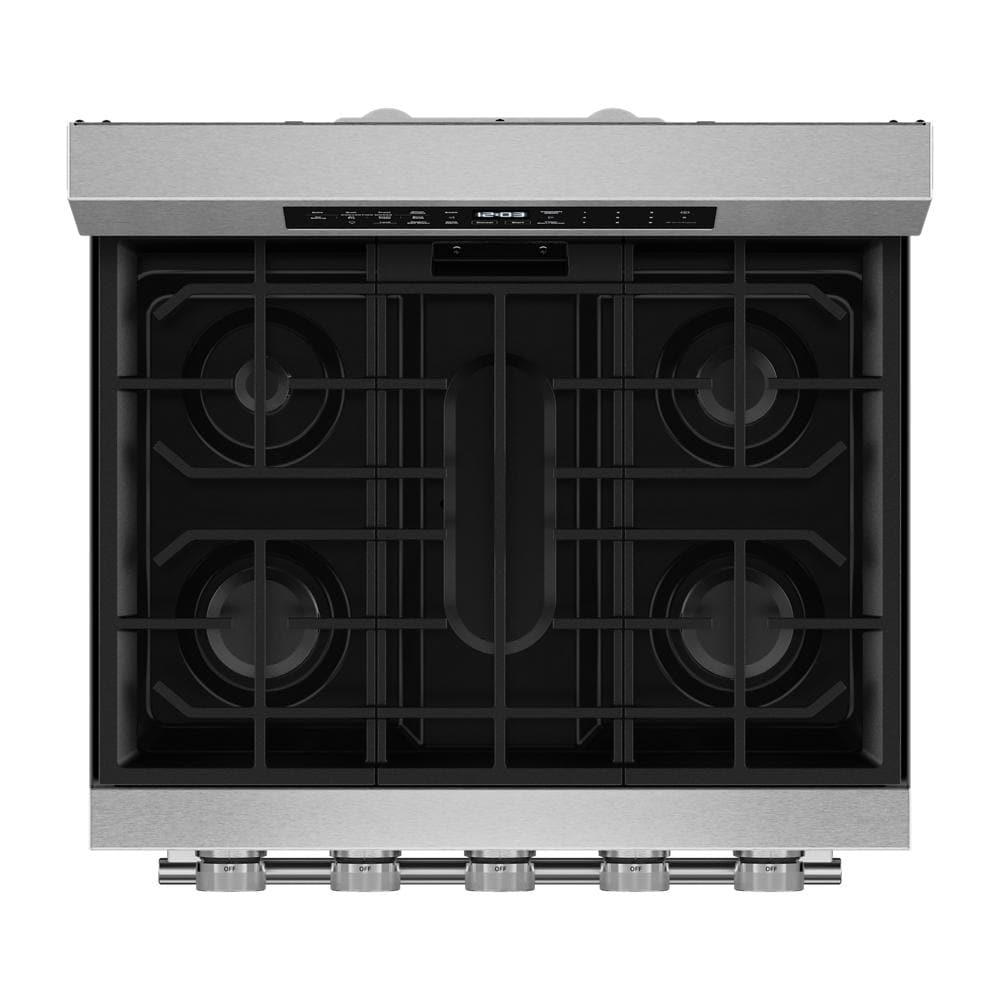 5.0 Cu. Ft. Smart Freestanding Gas Range with Convection Cooking Modes