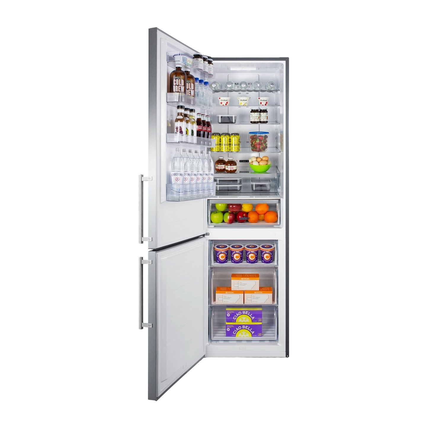 24" Wide Bottom Freezer Refrigerator