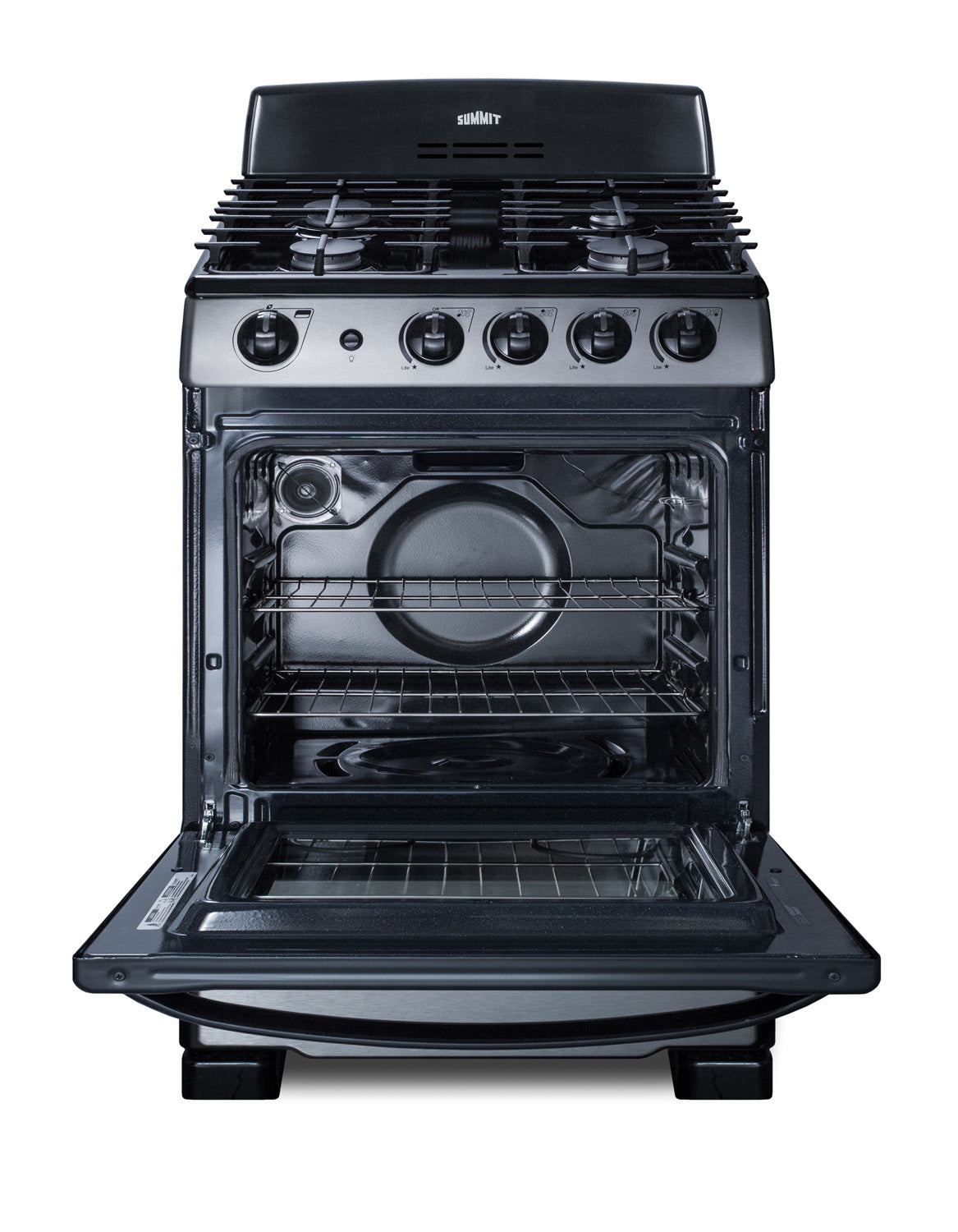 24" Wide Gas Range