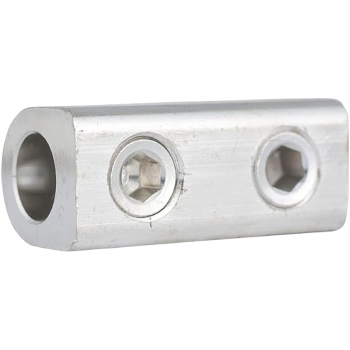 Aluminum electrical splicer with hex screws for wiring connections, part of Electrical and Home Improvement collections under $50