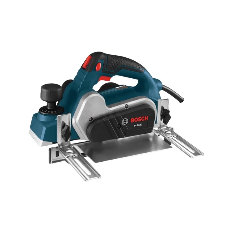Compact electric planer with adjustable depth control and ergonomic grip for precision woodworking and home improvement tasks