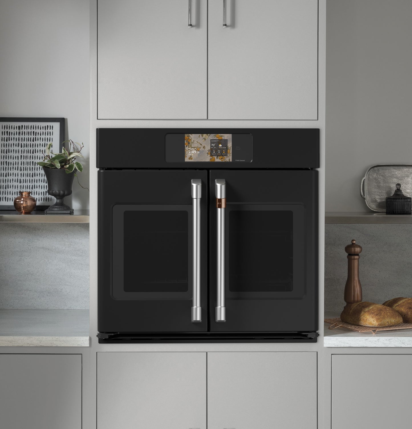 CAFÉ™ Professional Series 30" Smart Built-In Convection French-Door Single Wall Oven