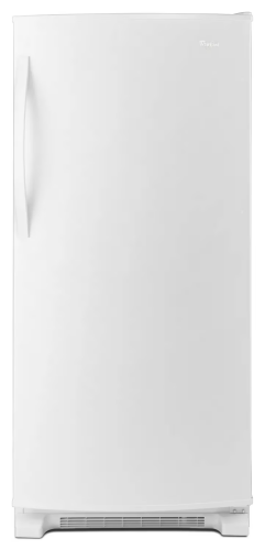 White top freezer refrigerator with a streamlined handle, designed for Kitchens, Appliances, Refrigerators, and Top Freezer Refrigerators collections.
