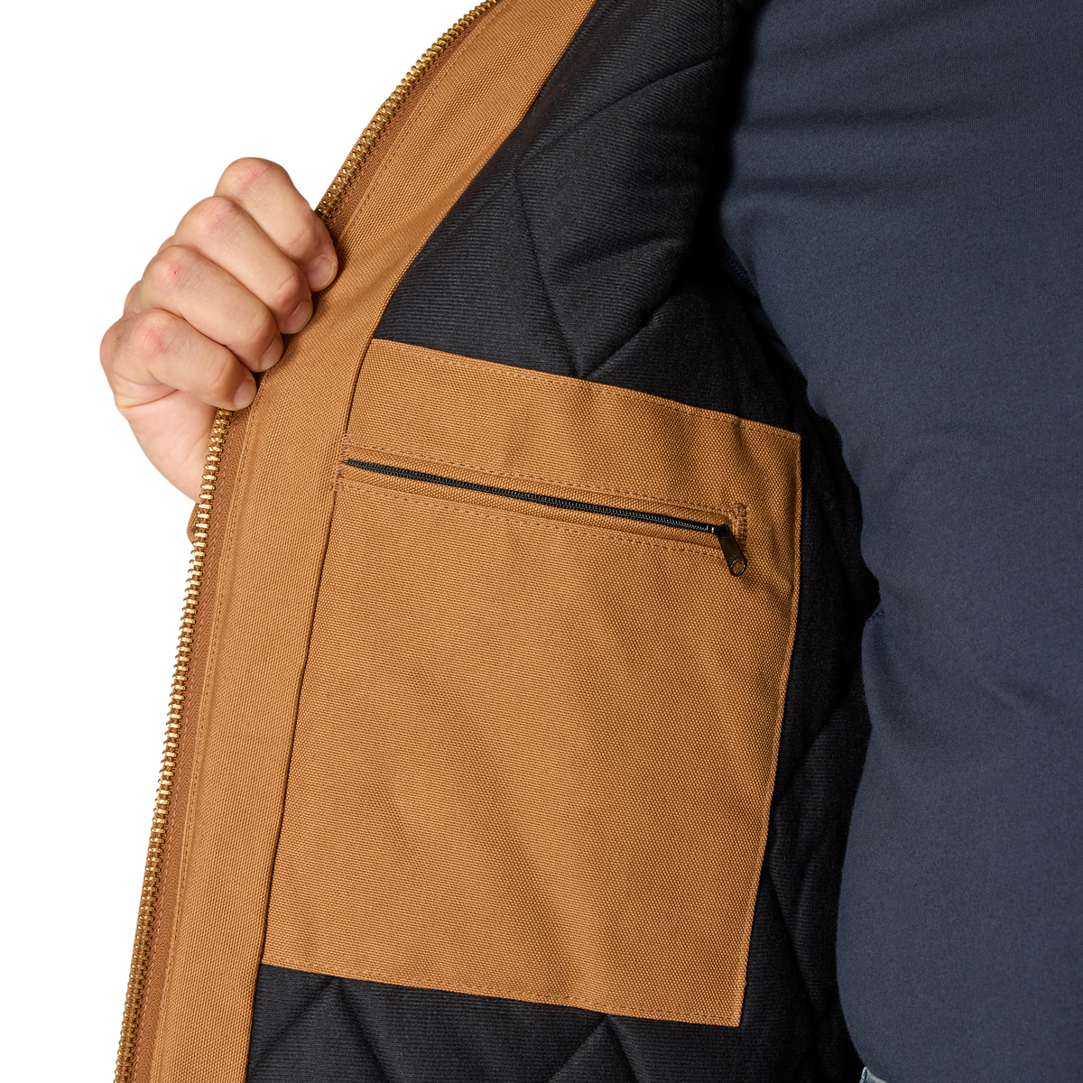 Carhartt Iconic J140 Firm Duck Active Jac - Carhartt Brown, Medium
