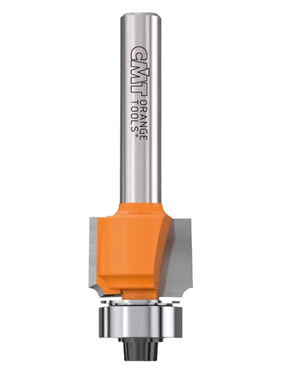 CMT Orange Tools 5/8” x 1/2” Roundover Bit With Bearing, 1/4" Shank