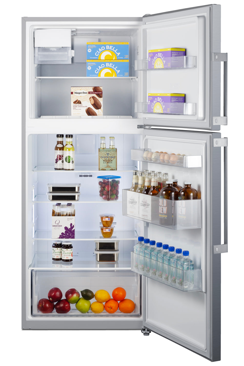 28" Wide Top Mount Refrigerator-Freezer With Icemaker