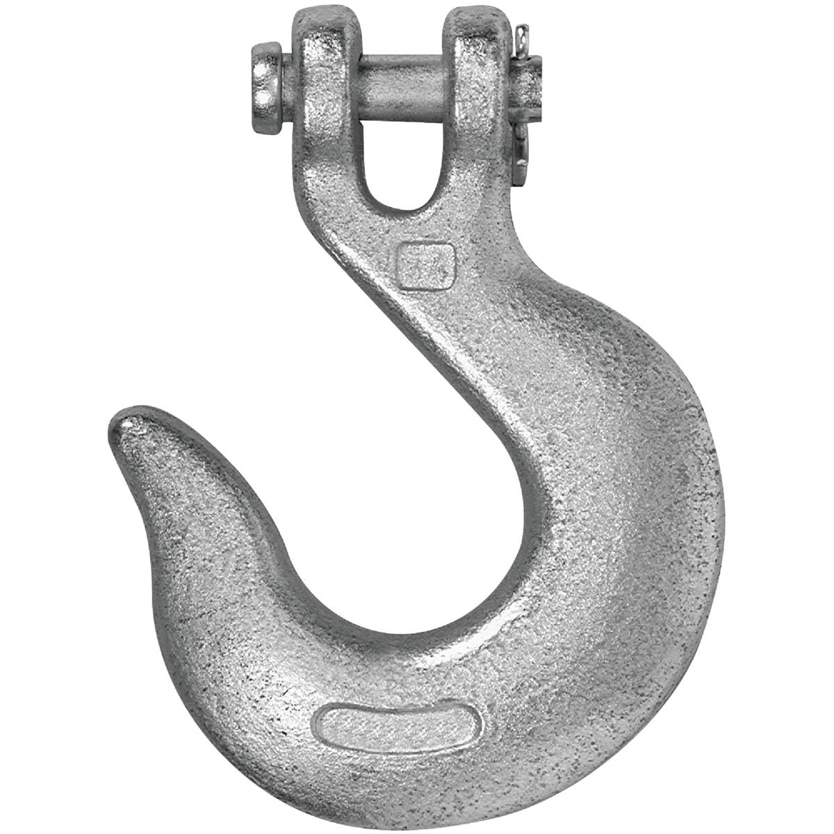 Galvanized steel slip hook with clevis pin for secure rigging in hardware and rope chain applications under $50 collections