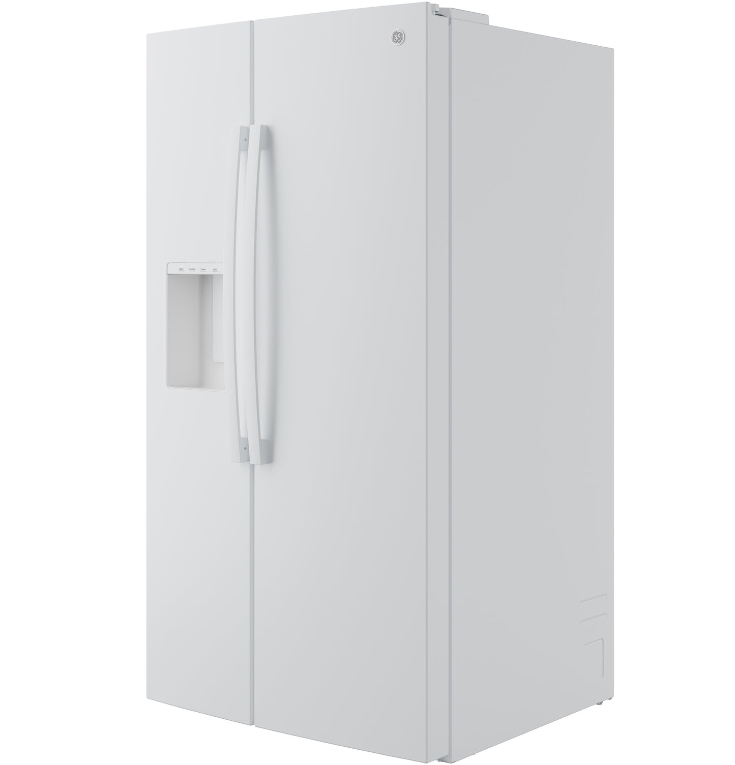GE® 27.9 Cu. Ft. Side-By-Side Refrigerator with Extra Tall Dispenser and In-Door Icemaker