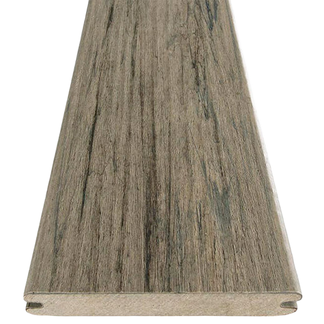 Ashwood textured composite fascia board panel with weather-resistant finish for exterior home improvement projects