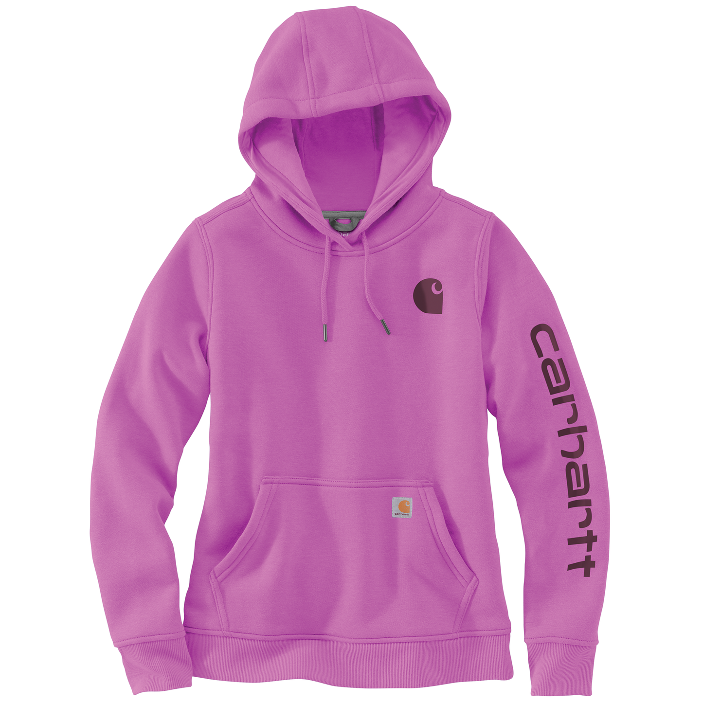 Carhartt Women's Relaxed Fit Midweight Logo/Sleeve Graphic Hoodie