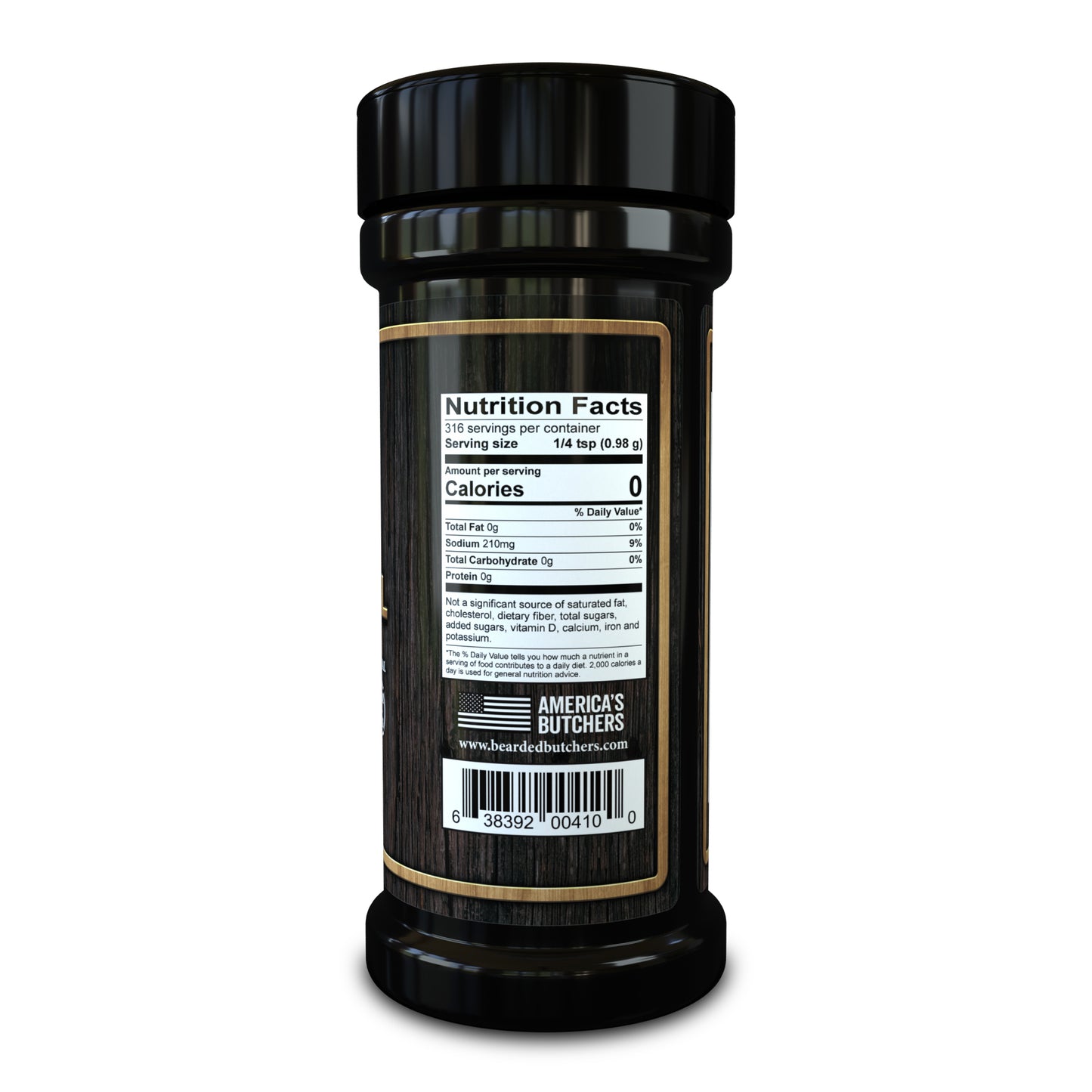 The Bearded Butchers Original Seasoning Blend, 6 oz.