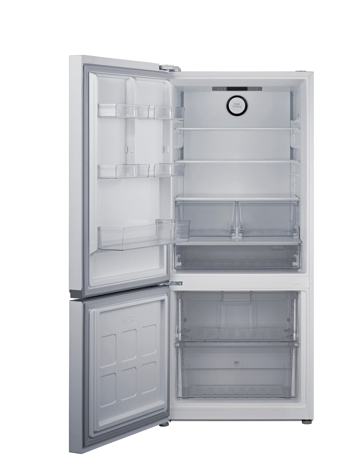 30" Wide Bottom-Mount Refrigerator-Freezer, Counter Depth
