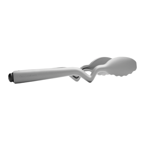 10.5-inch lightweight kitchen gadget with ergonomic curved handle for easy gripping and food serving tasks