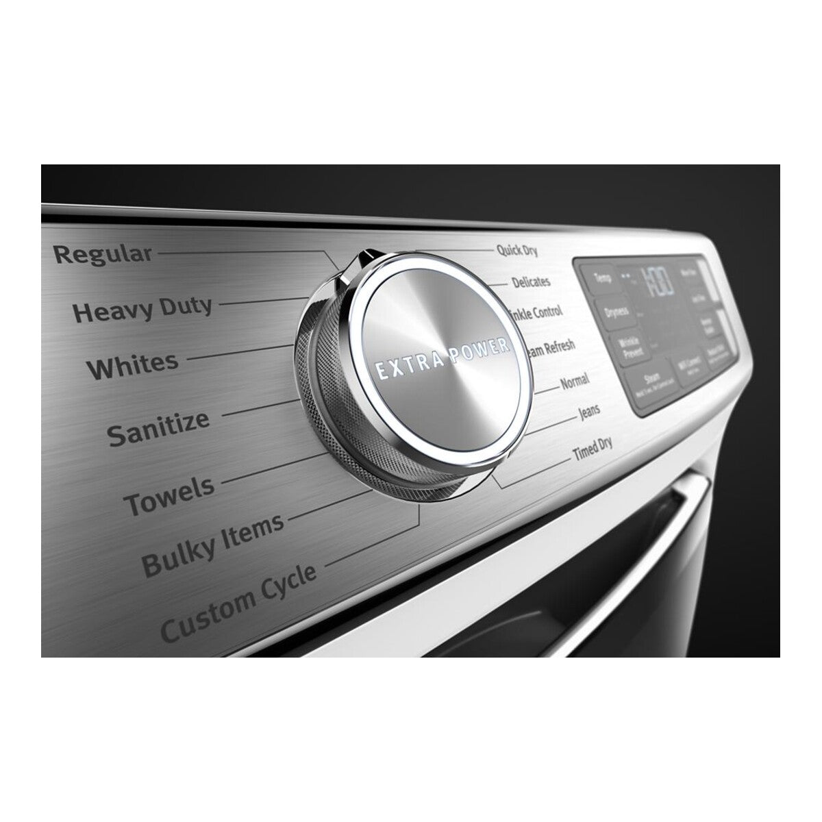 Smart Front Load Gas Dryer with Extra Power and Advanced Moisture Sensing Plus - 7.3 cu. ft.