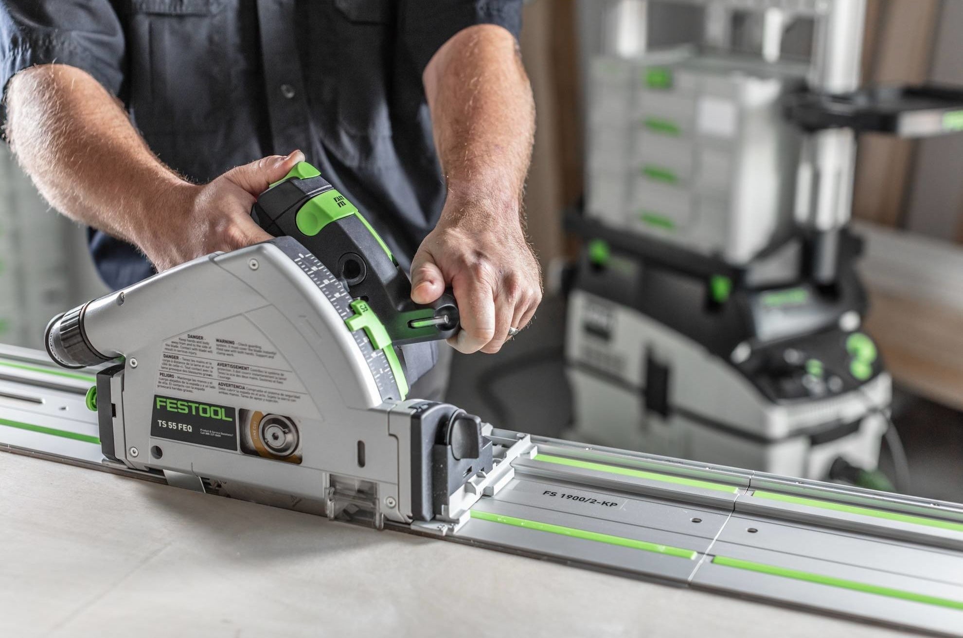 Festool TS 55 FEQ-F-Plus Track Saw – Precision & Power – Hartville