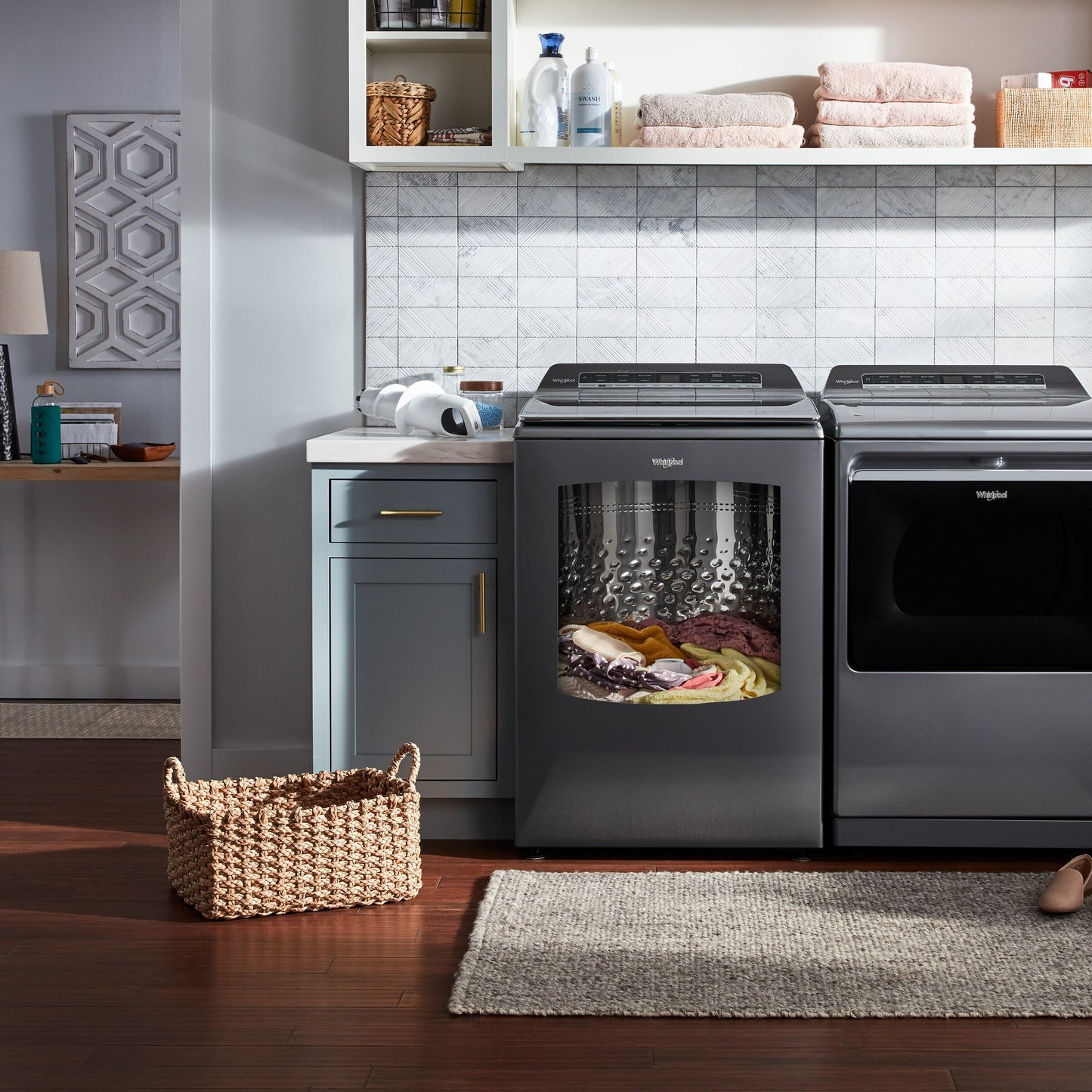 7.4 cu. ft. Top Load Electric Dryer with Advanced Moisture Sensing