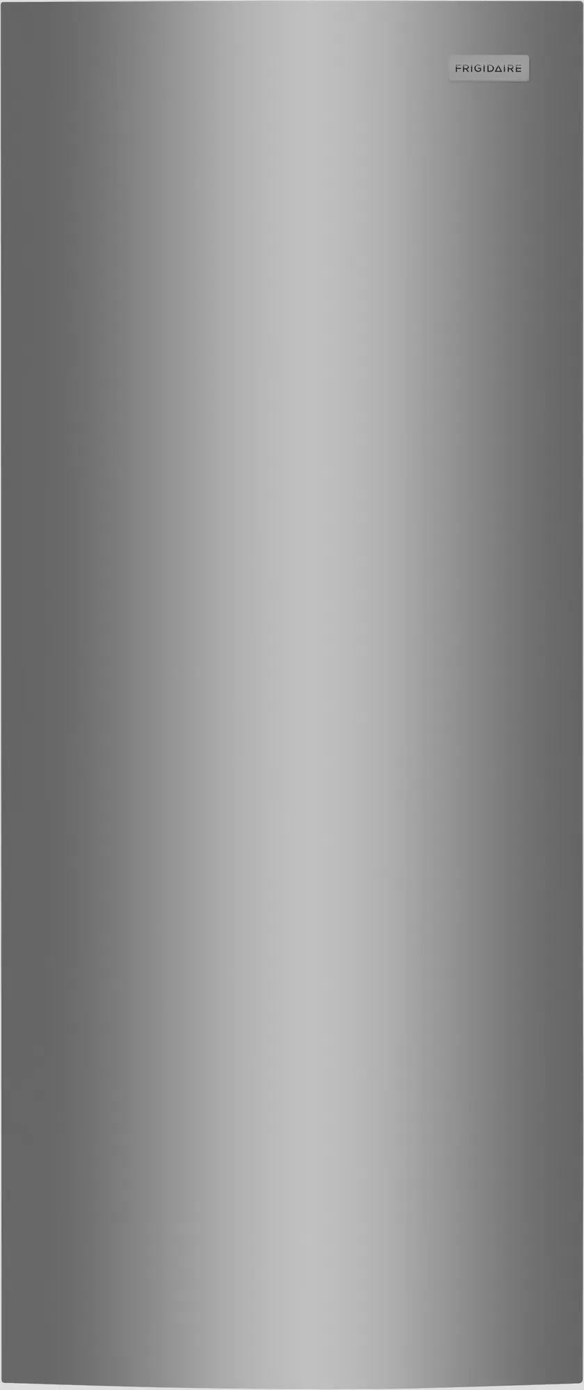 Tall stainless steel upright freezer with a smooth finish and minimalistic front, suitable for Freezers & Ice Makers, Kitchen & Kitchenware, and Appliances collections.