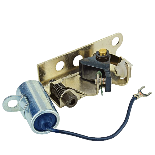 Ignition condenser and breaker points assembly for automotive and John Deere engine parts under $50 collection