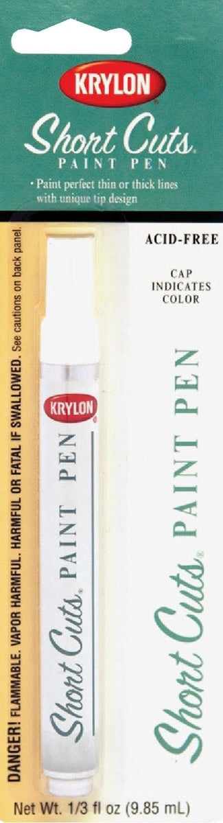 White paint pen with acid-free ink for detailed craft projects in specialty paint and supplies under $50 at Hartville Hardware