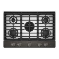 KitchenAid® 30 in. Gas Cooktop with 5 Burners and Integrated Wok Grate