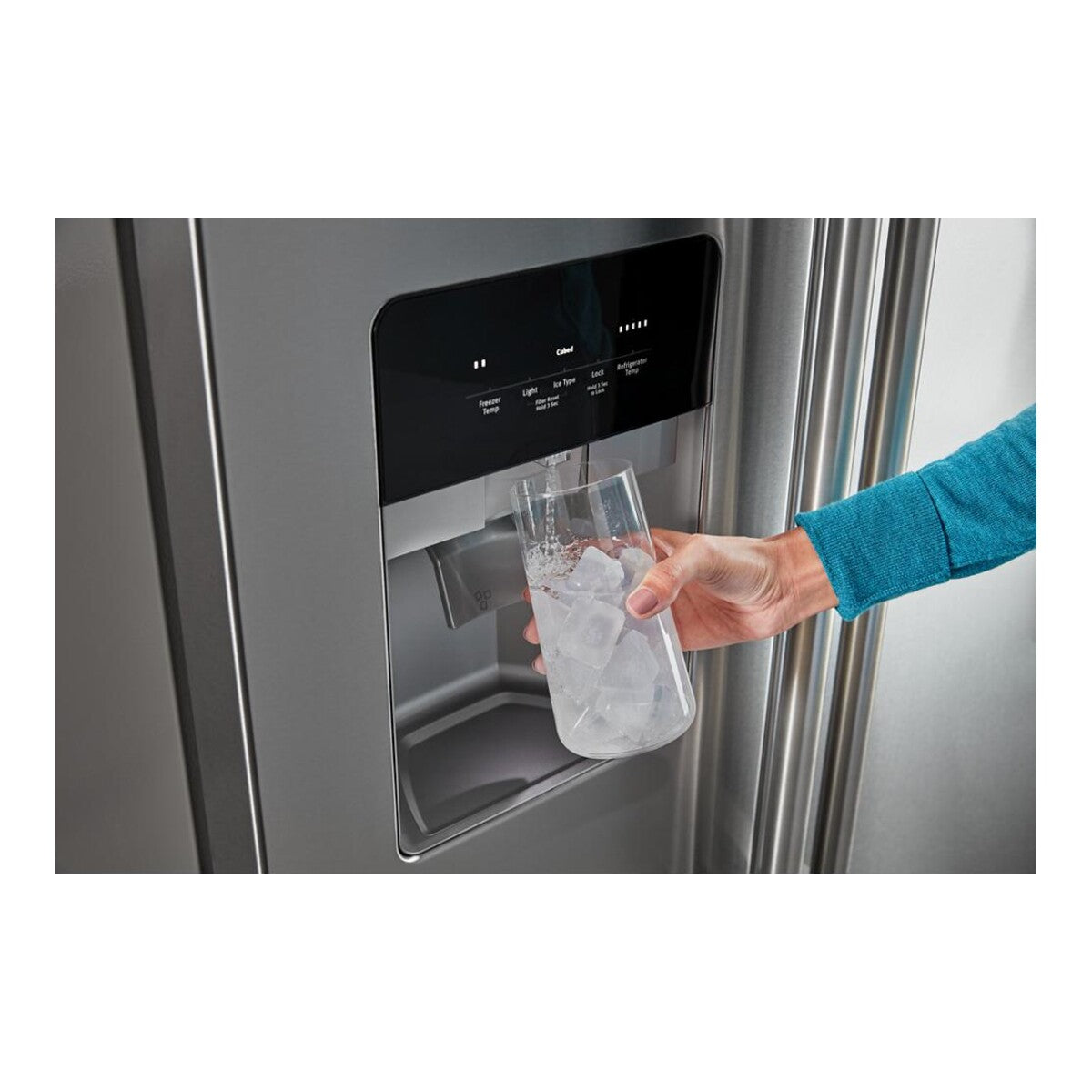 36-Inch Wide Side-by-Side Refrigerator - 25 Cu. Ft.