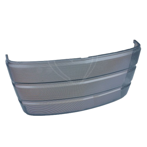Durable steel front grille with mesh design for airflow protection in John Deere parts and automotive accessories collection