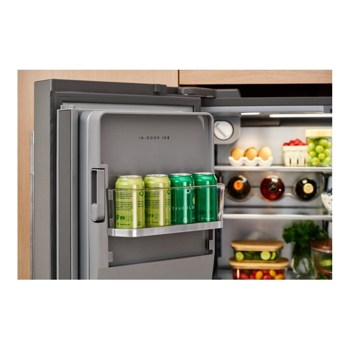 23 Cu. Ft. 36-Inch Counter-Depth French Door Refrigerator with Intelligent Auto Fill in PrintShield® Stainless Steel