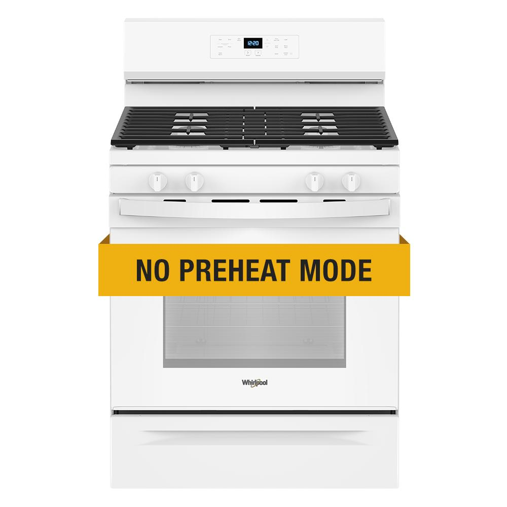 30-inch Self Clean Gas Range with No Preheat Mode