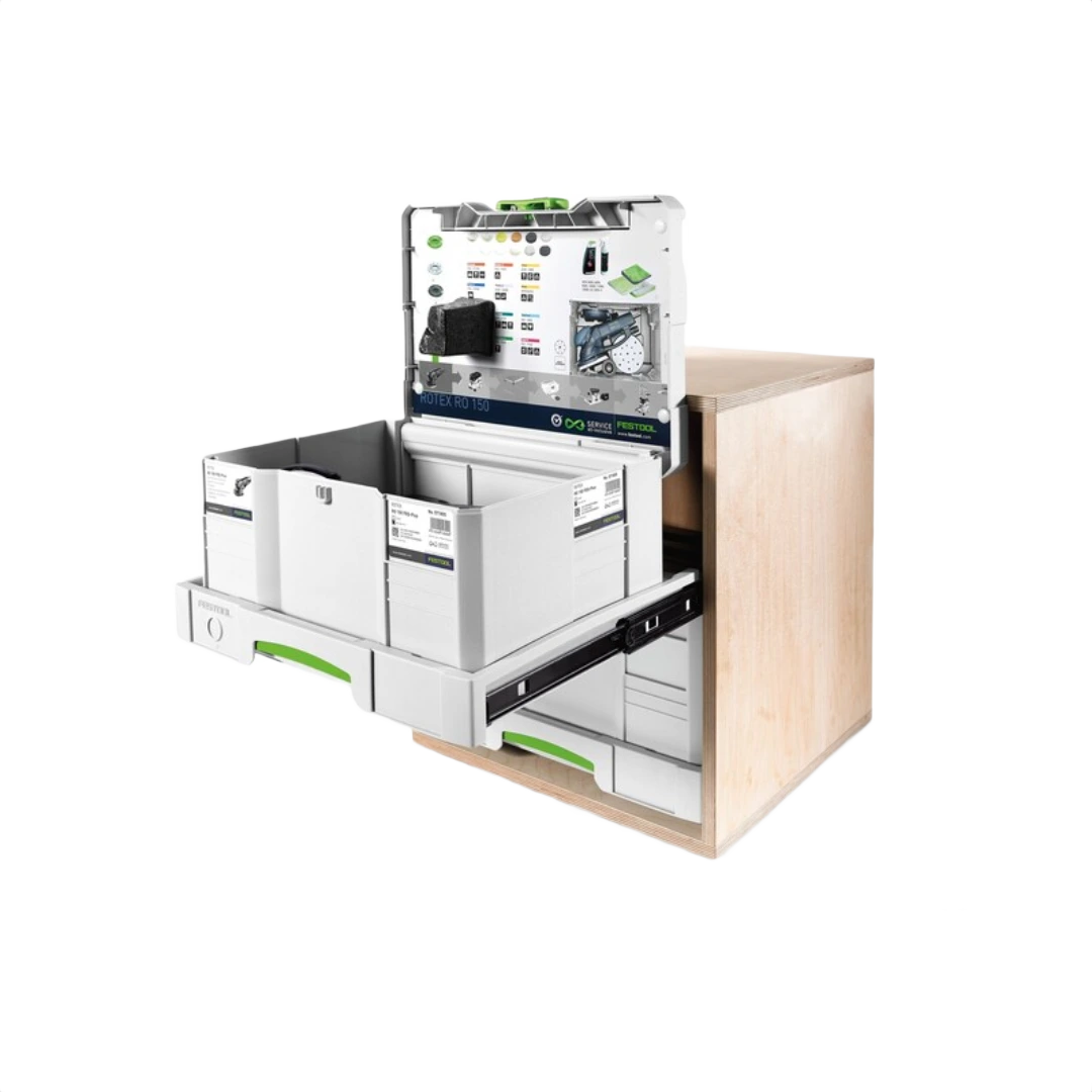 Festool SYS-AZ Drawer 1 DIY Storage System, Secure & Easy Access