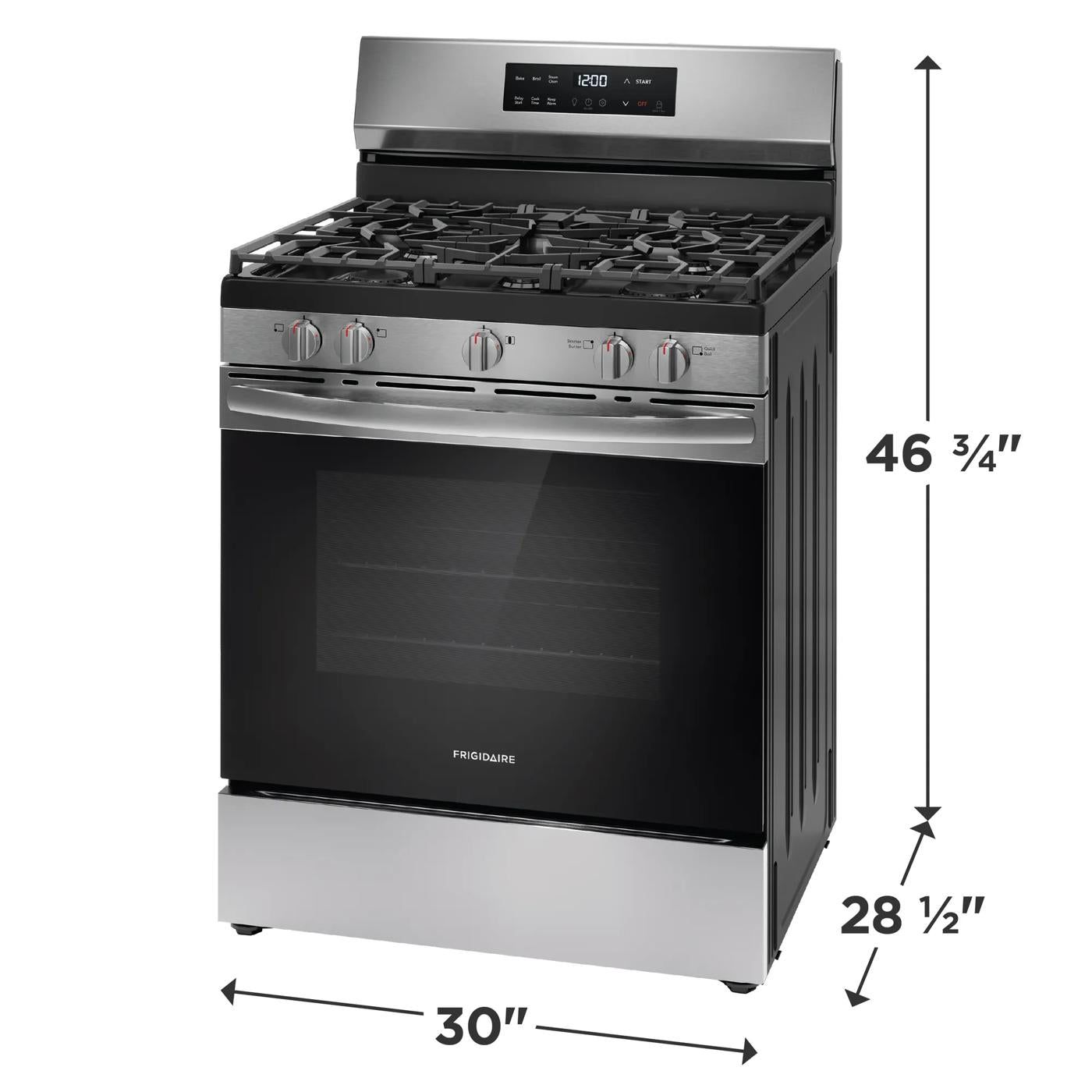 30" Gas Range
