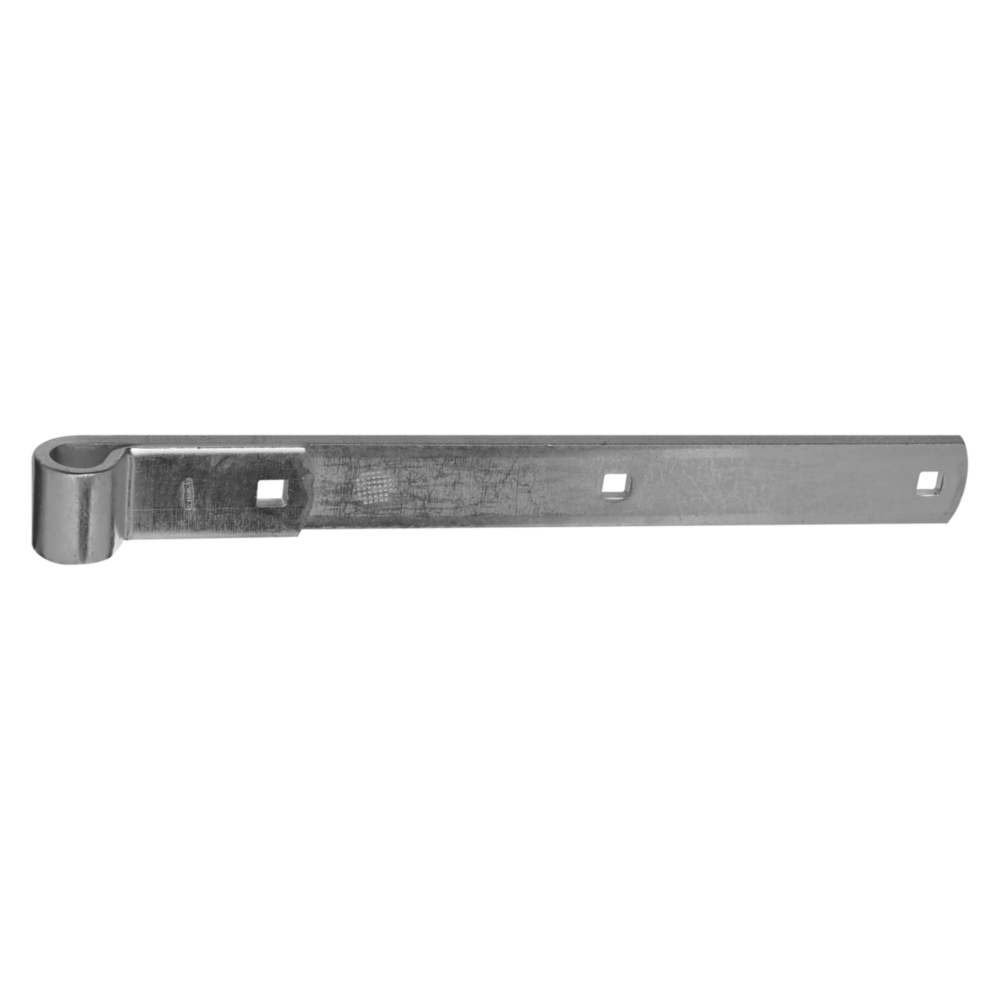 14-inch zinc-plated steel hinge strap for door and gate accessories in home improvement collections
