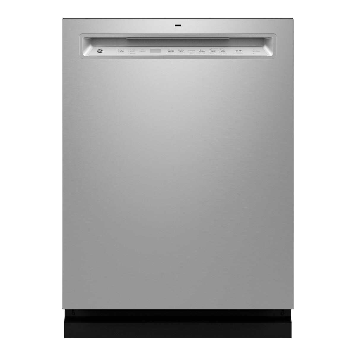 GE® ENERGY STAR® Front Control with Stainless Steel Interior Dishwasher with Sanitize Cycle
