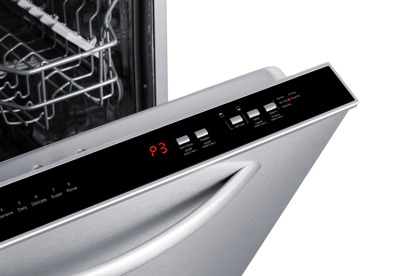 24" Wide Built-In Dishwasher, ADA Compliant
