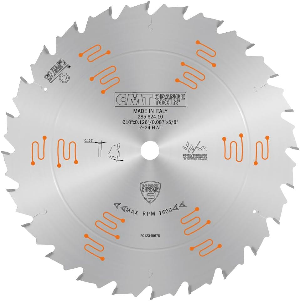 CMT Orange Tools 10" 24T Ripping Saw Blade